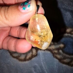 Citrine Pendant Necklace
